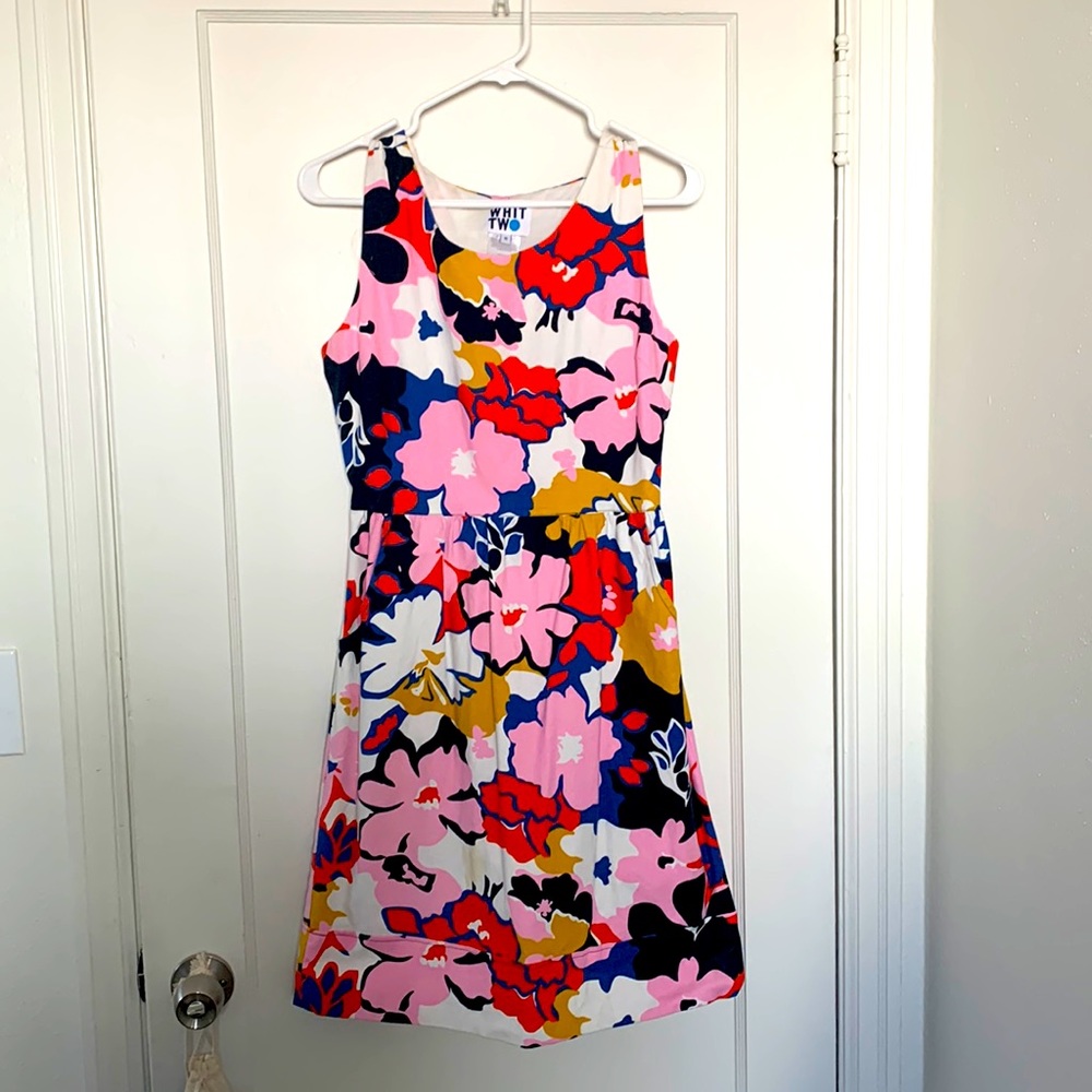 Anthropologie Floral Summer dress Size 8